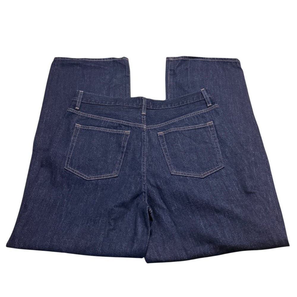 NWT Uniqlo Women Wide Straight Jeans - Picture 8 of 10